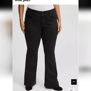 ❄️❄️ RHINESTONE NWOT TORRID 18R Bombshell Flare High-Rise Jean